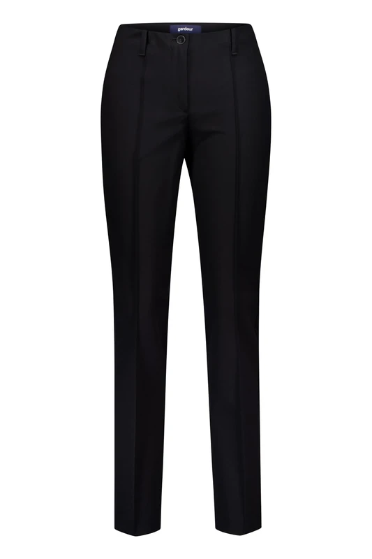 Atelier GARDEUR Women's Zene61 Trouser, Black(1099), 12
