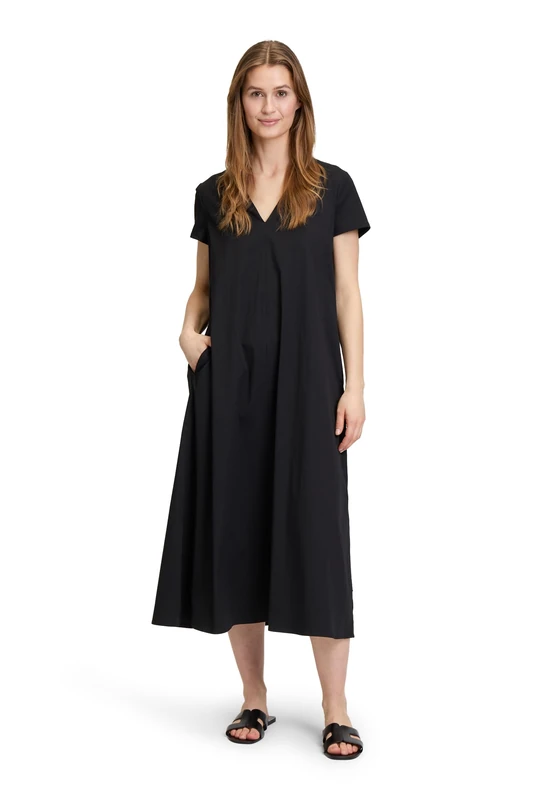 Vera Mont Robe Légère Women's Summer Dress, Black, 18