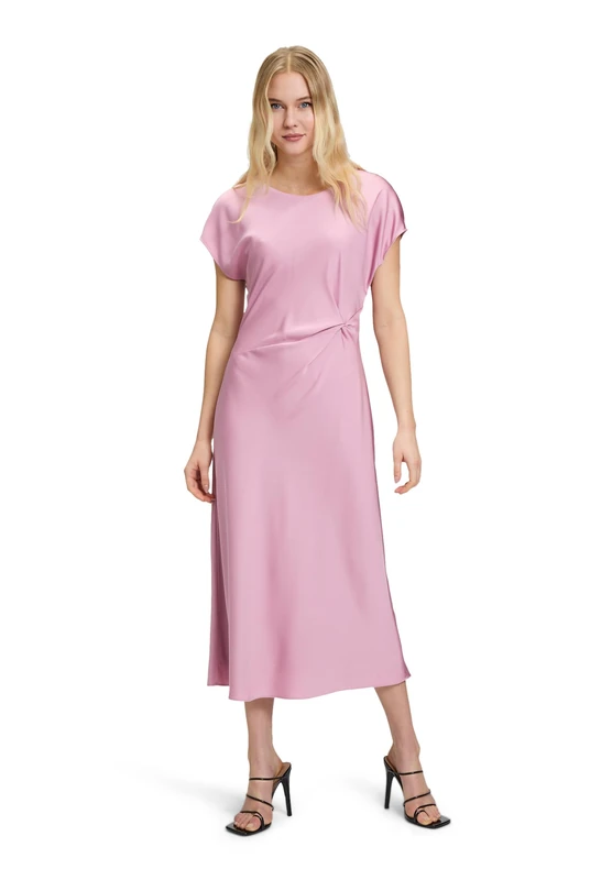 Vera Mont Women's 7/8 Length Evening Dress, Peony Blush, 8