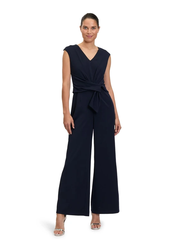 Vera Mont Women's 5064/4467 Jumpsuit, Night Sky, 36W