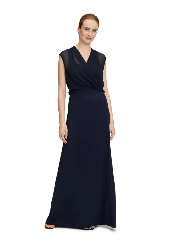 Vera Mont Women's 5029/4467 Dress, Night Sky, 10