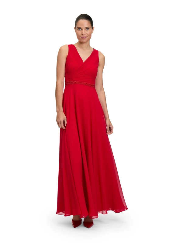 Vera Mont Women's 0299/4825 Dress, Red Rose, 20