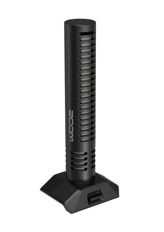 Zoom SSH-6e Stereo Shotgun Microphone for H5/H6/H8 – Directional Mic for Video, Film and Interviews, 32 bit, incl. fur windshield