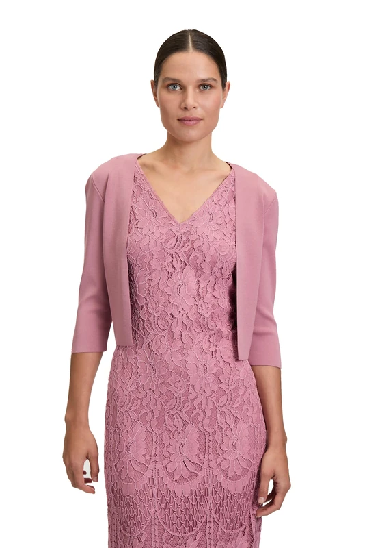 Vera Mont Women's Bolero, Desert Rose, XL - Image 1