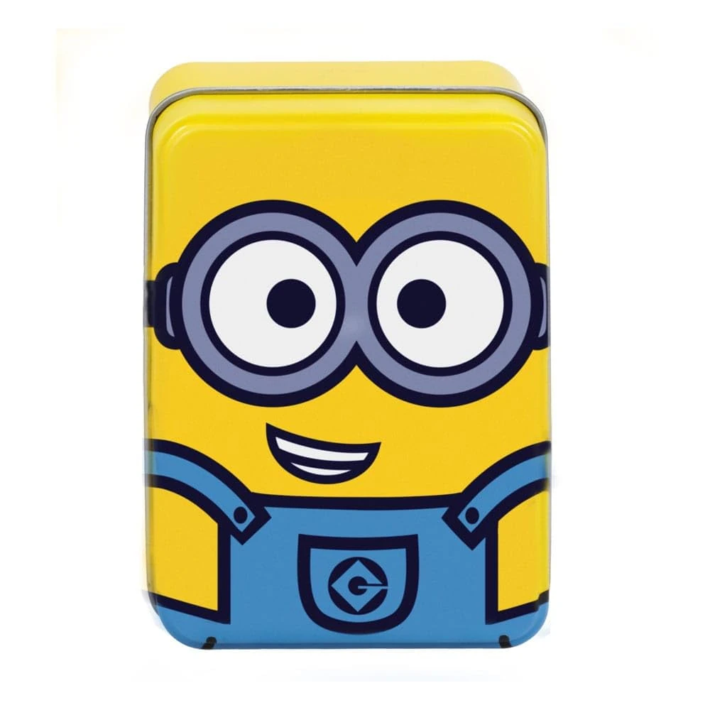 No Minions Illustrated Playing Cards - Officially Licensed Despicable Me Classic Card Game in Collectible Tin, Iconic Characters Featuring Kevin Stuart & Bob, Gift for Fans | Paladone