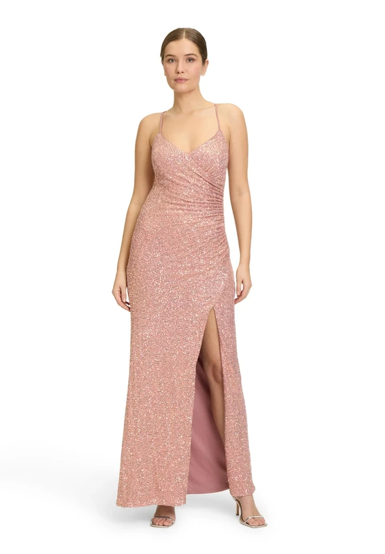 Vera Mont Women's 8881/4070 Dress, Rosé Shades, 14