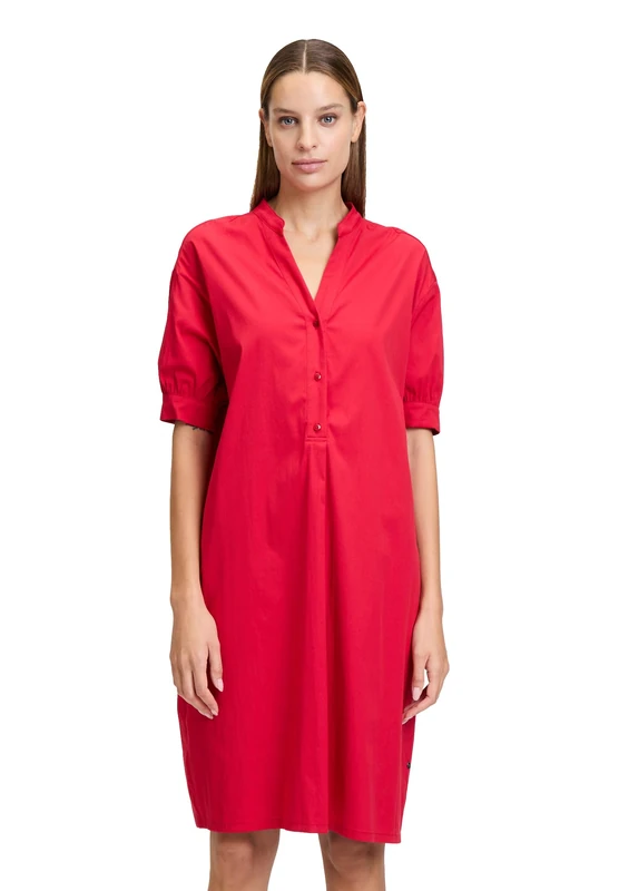 Vera Mont Robe Légère Women's Summer Dress, Red Rose, 12