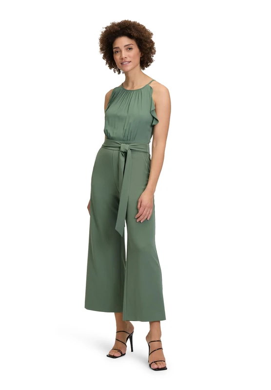 Vera Mont Women's Jumpsuit, Light Aventurine, 16