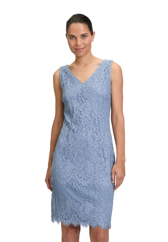 Vera Mont Women's 0331/4278 Dress, Light Steel Blue, 10
