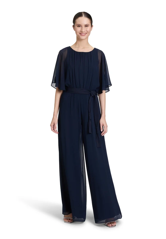 Vera Mont Women's 0330/4825 Jumpsuit, Night Sky, 12