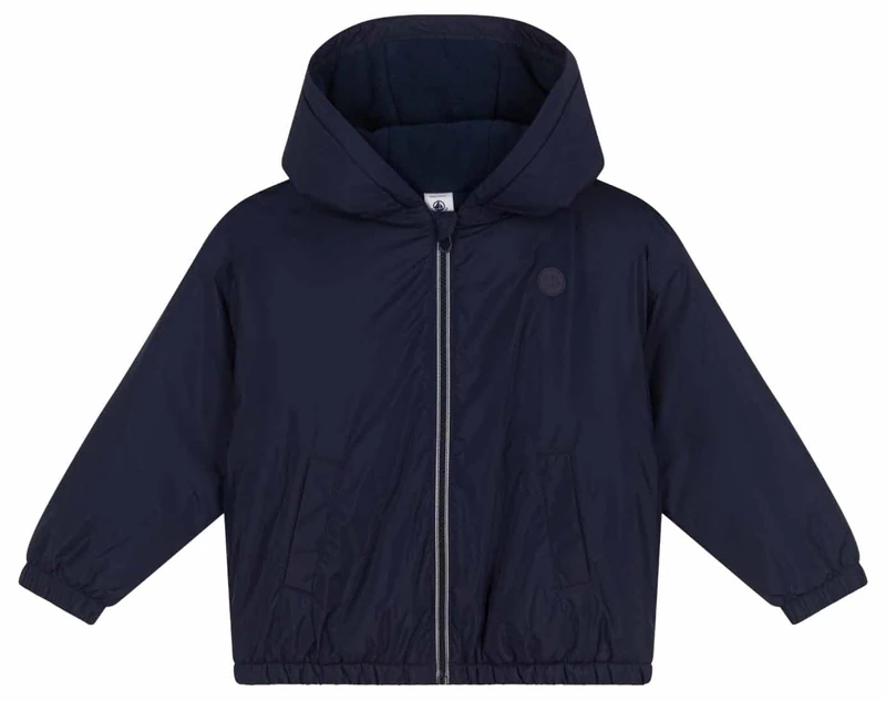 Petit Bateau Boy's A0d0t Windbreaker, Blue, 12 years