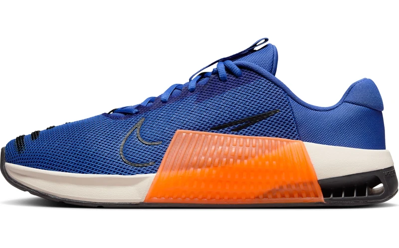 NIKE DZ2617-401 Metcon 9 Men Astronomy Blue/Black-Hyper Crimson UK 8