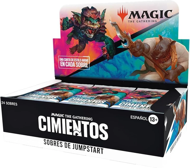 Magic The Gathering Game Envelope Box - Foundations (Spanish Version)