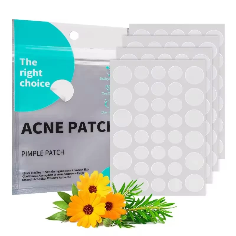 Pimple Patches for Face (72 PCS) Hydrocolloid Patches for Acne,Patch to Cover Zit & Blemishes, Spot Stickers, Invisible Spot Patches, Breakout-Fighting Dots for Spot