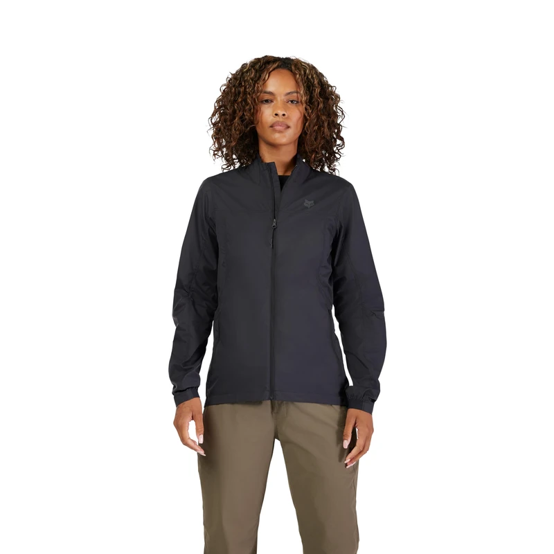 Fox Racing - W Ranger Wind Jacket, Outerwear, Black, XS