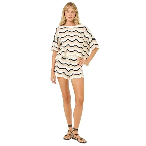 L*Space Women's Make Shorts, Costa Nova Waves, XL - Image 1