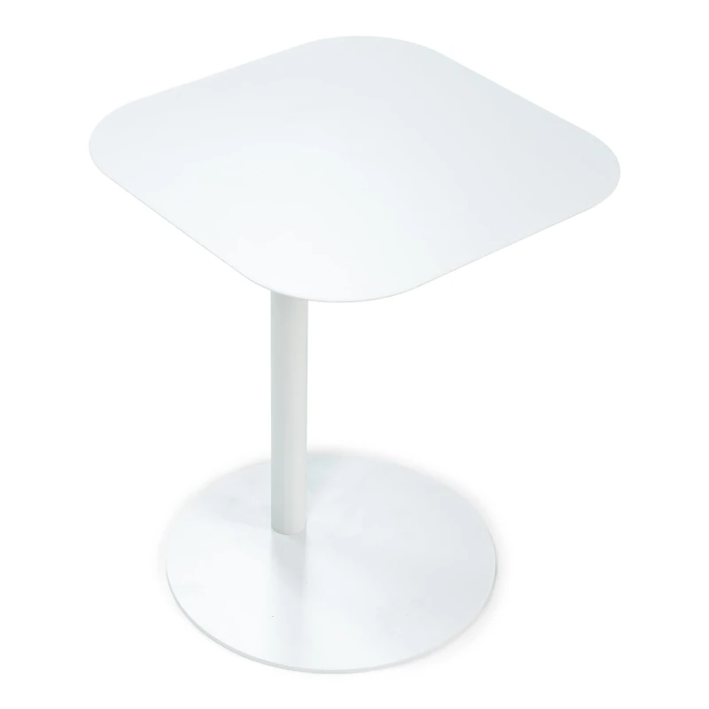 Spinder Design Hella Side Table, Metal, White, One Size - Image 1