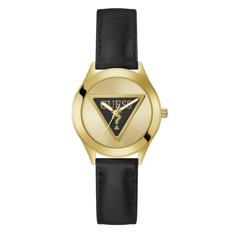 RELOJ Guess - TRI Plaque Analógico / 3 ATM Color esfera: Champagne Tamaño de la caja: 34,00