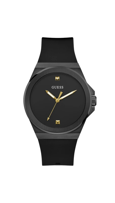 GUESS Men Analogue Watch Vinyl