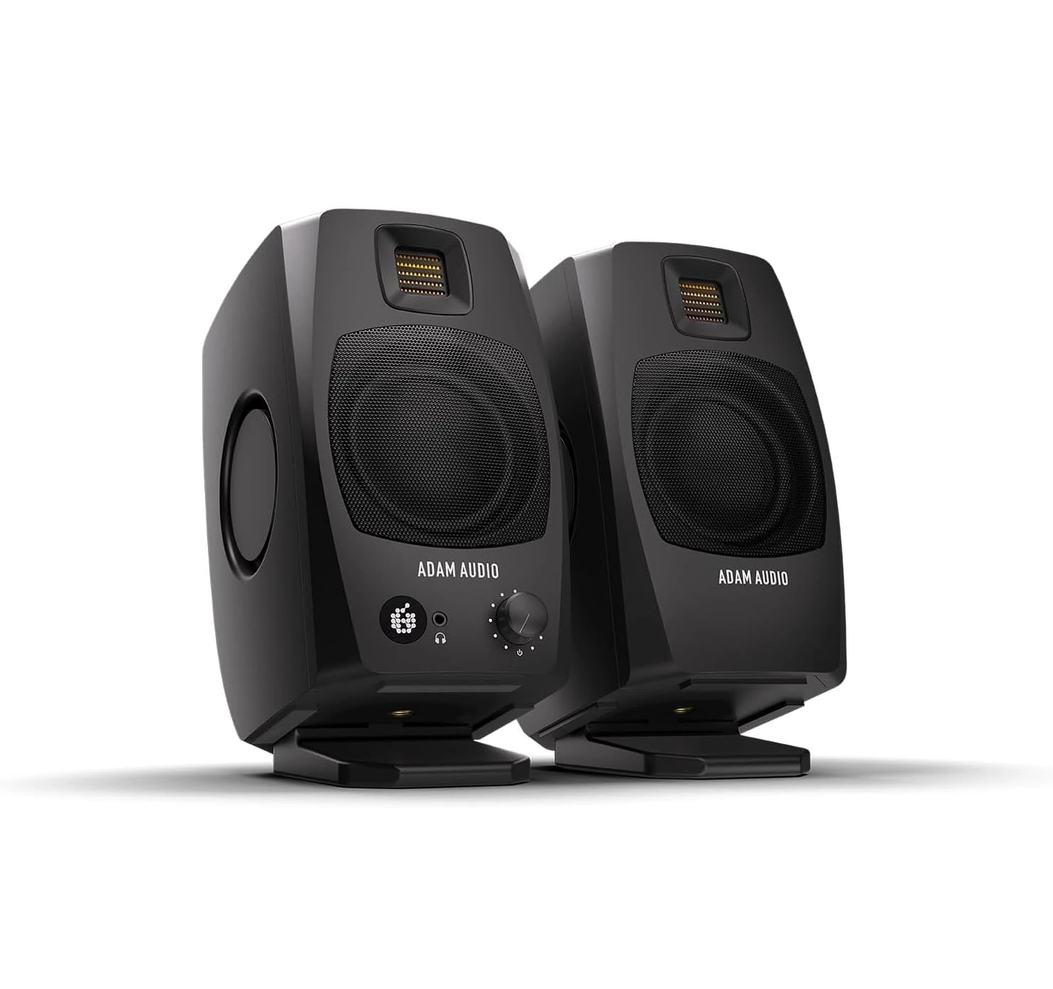 ADAM Audio D3V Active Desktop Monitoring System with USB-C Connection (Pair, Black)