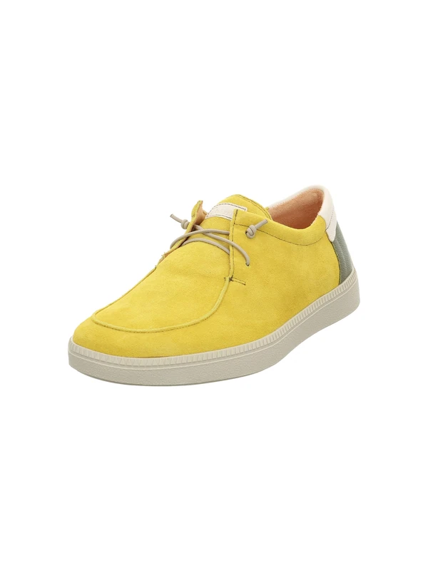 Think! Herren TURNA chromfrei gegerbte nachhaltige Halbschuhe, Sunflower/Kombi 6000 - Image 1