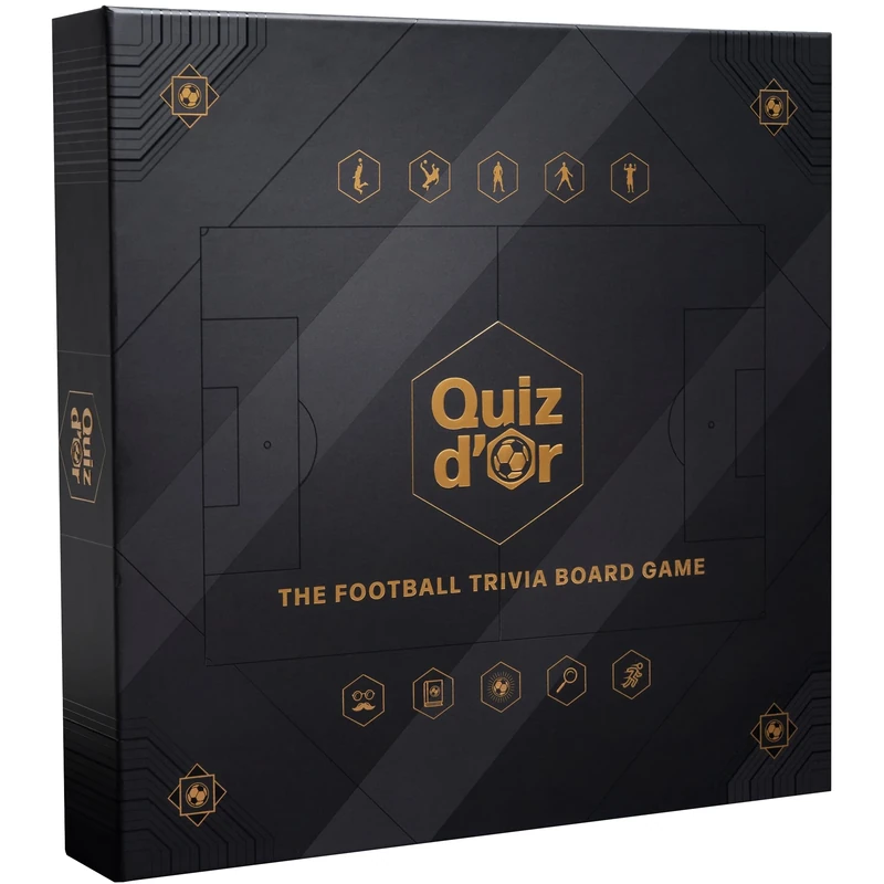 Gote Games | Quiz d'Or Board Game in English for Friends | Quiz Game, Competitive Game for 4-12 Players | Football Quiz Game | Football Board Game | Fun Games to Play with Friends