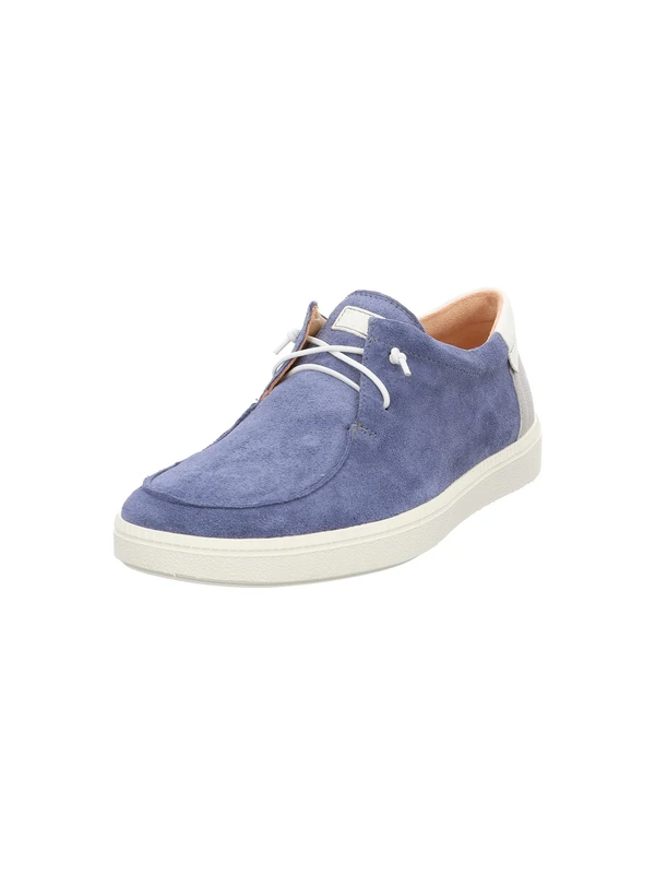 Think! Herren TURNA chromfrei gegerbte nachhaltige Halbschuhe, Denim/Kombi 8000