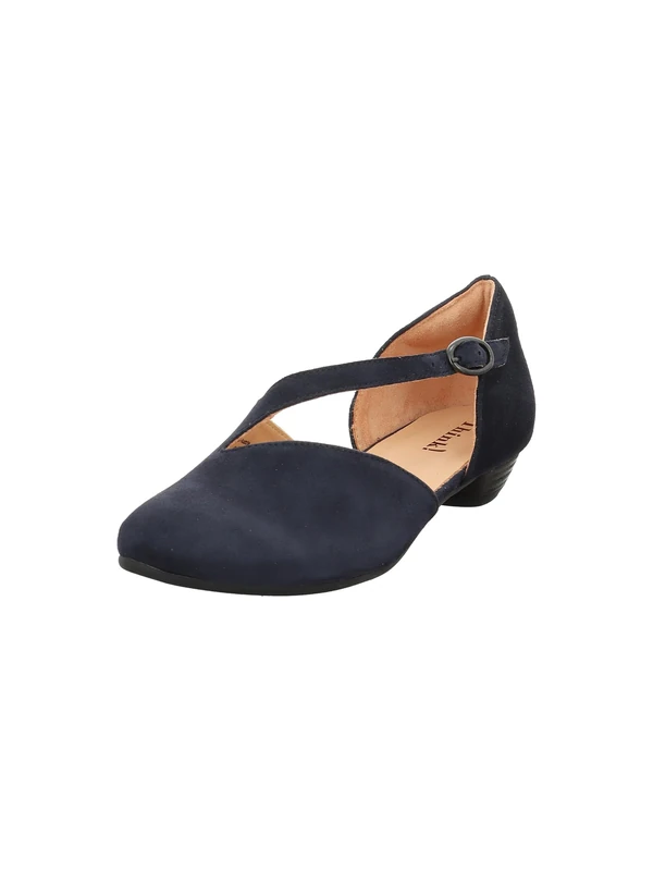 Think! Damen Grace chromfrei gegerbte nachhaltige Halbschuhe, Water 8010