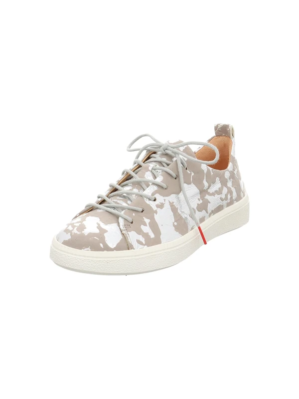 Think! Damen TURNA chromfrei gegerbte nachhaltige Halbschuhe, Taupe 3040