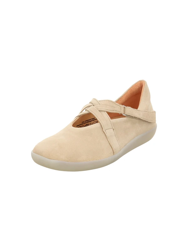 Think! Damen Nature chromfrei gegerbte nachhaltige Halbschuhe, ICED Coffee 4000