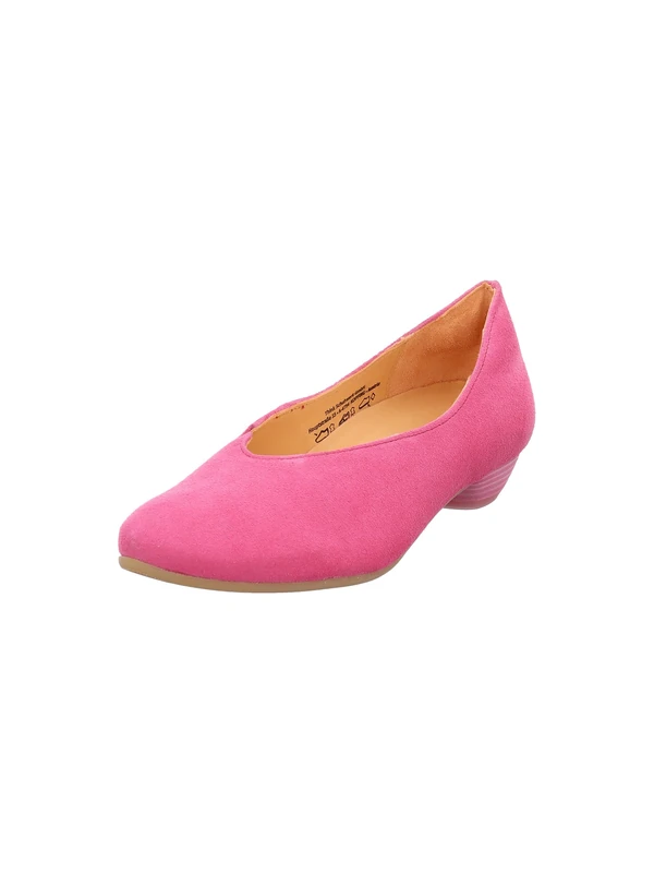 Think! Damen Grace chromfrei gegerbte nachhaltige Halbschuhe, Fuxia 5020