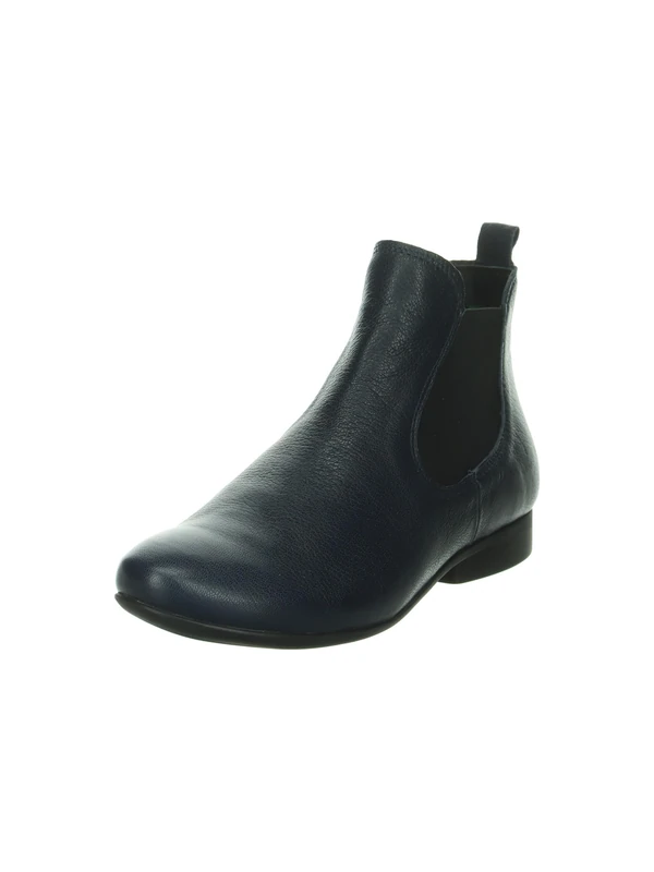 Think! Damen GUAD2 chromfrei gegerbte nachhaltige Stiefelette, NAVY 8150
