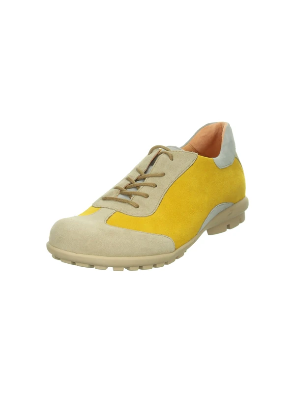 Think! Herren Kong chromfrei gegerbte nachhaltige Halbschuhe, Sand/Kombi 4010