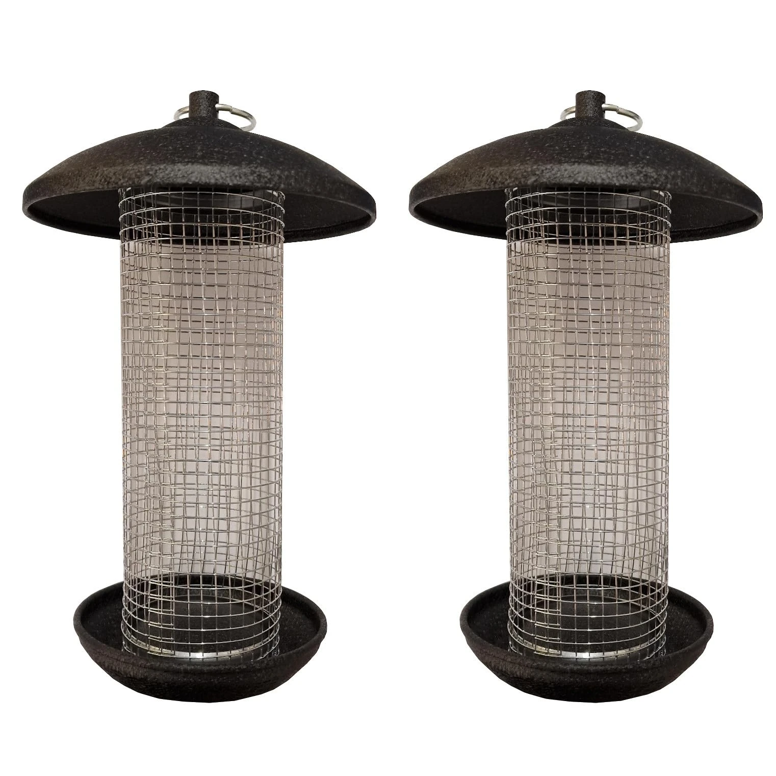 Large Hanging Steel Bird Nut Peanut Feeder (Pack of 2)