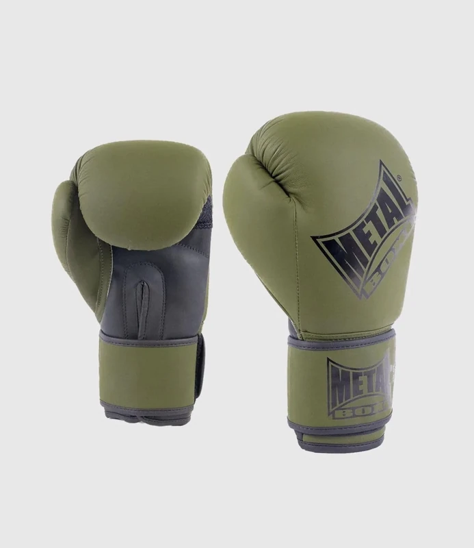 METAL BOXE Boxing Gloves Training Khaki 14 oz