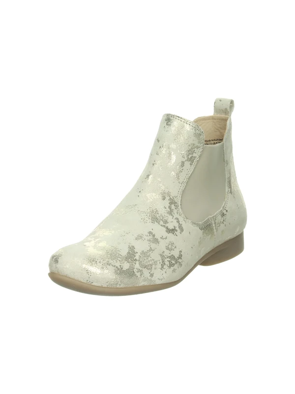 Think! Damen GUAD2 chromfrei gegerbte nachhaltige Stiefelette, PEARL 4020