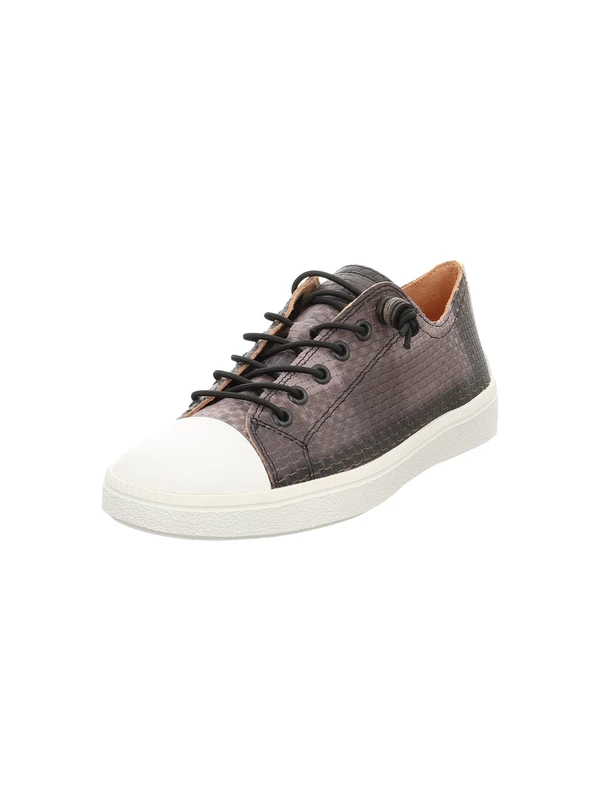 Think! Damen TURNA chromfrei gegerbte nachhaltige Halbschuhe, Schwarz/Kombi 9020