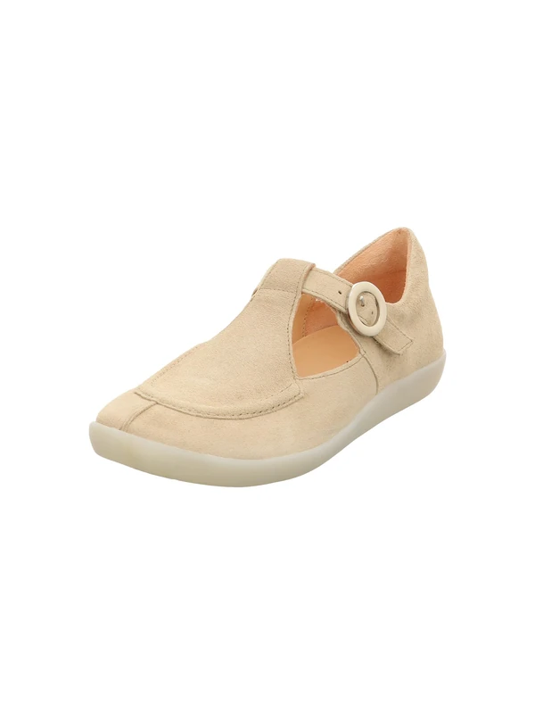 Think! Damen Nature chromfrei gegerbte nachhaltige Halbschuhe, ICED Coffee 4000 - Image 1