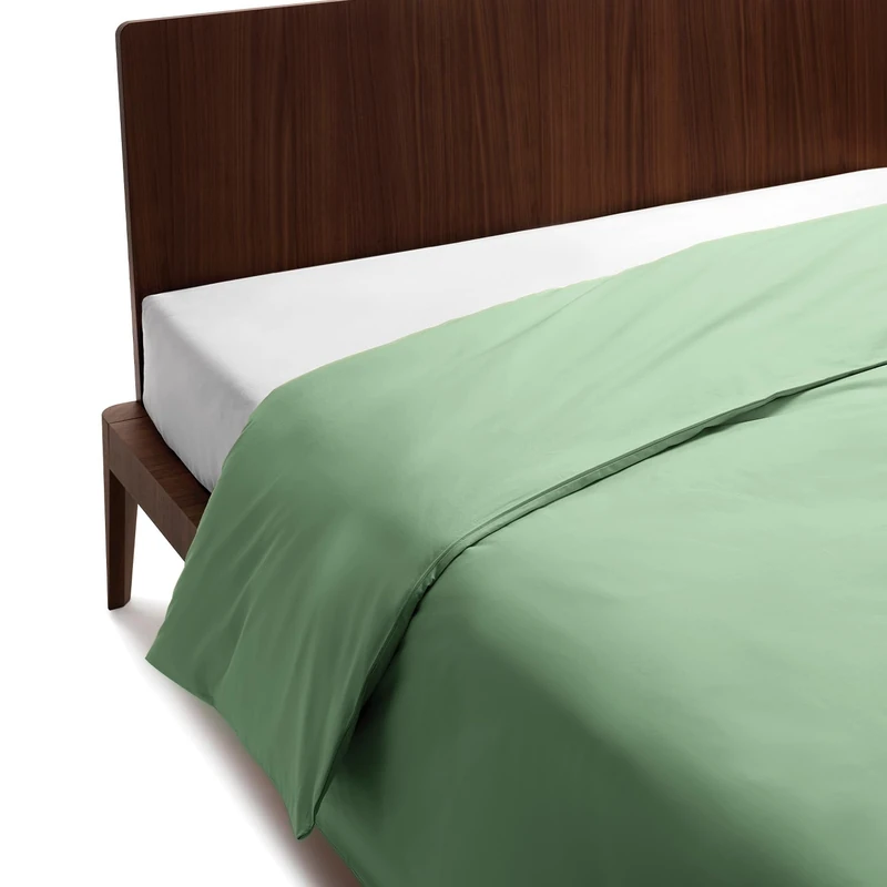 osama home Guzzini Classic Double Duvet Cover Cotton 255 x 200 cm, 100% OekoTex Certified Percale Fresh and Breathable, Duvet Cover with 40 cm Flaps for Soft Durable Bedding