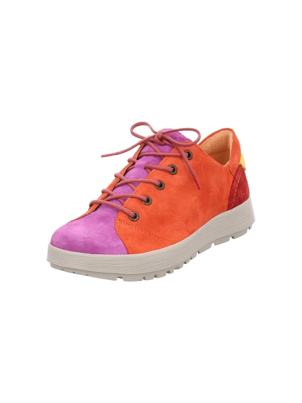 Think! Damen COMODA chromfrei gegerbte nachhaltige Halbschuhe, ORCHIDEA/Kombi 5010