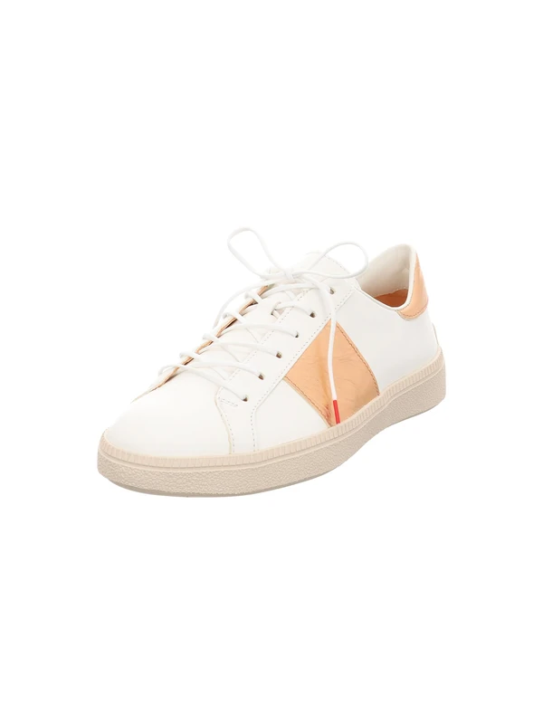 Think! Damen TURNA chromfrei gegerbte nachhaltige Halbschuhe, Bianco/Kombi 1010