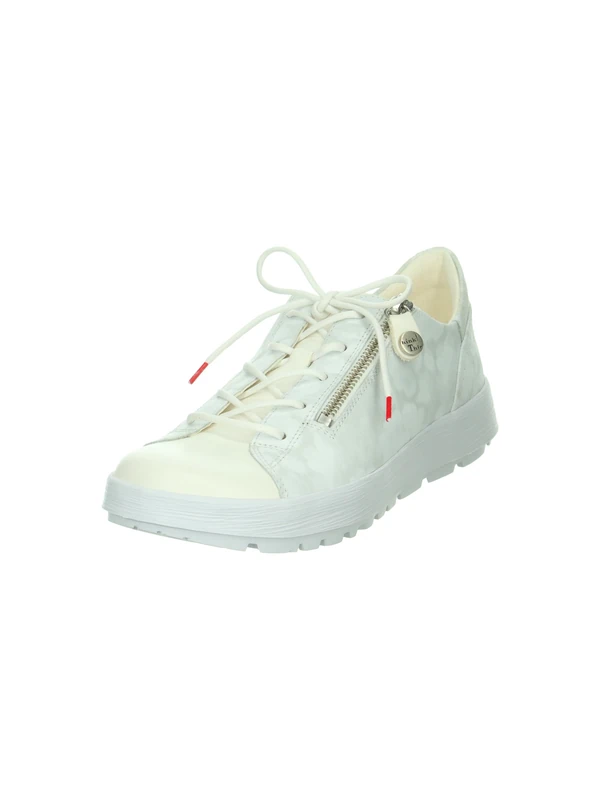 Think! Damen COMODA chromfrei gegerbte nachhaltige Halbschuhe, Bianco/Kombi 1000