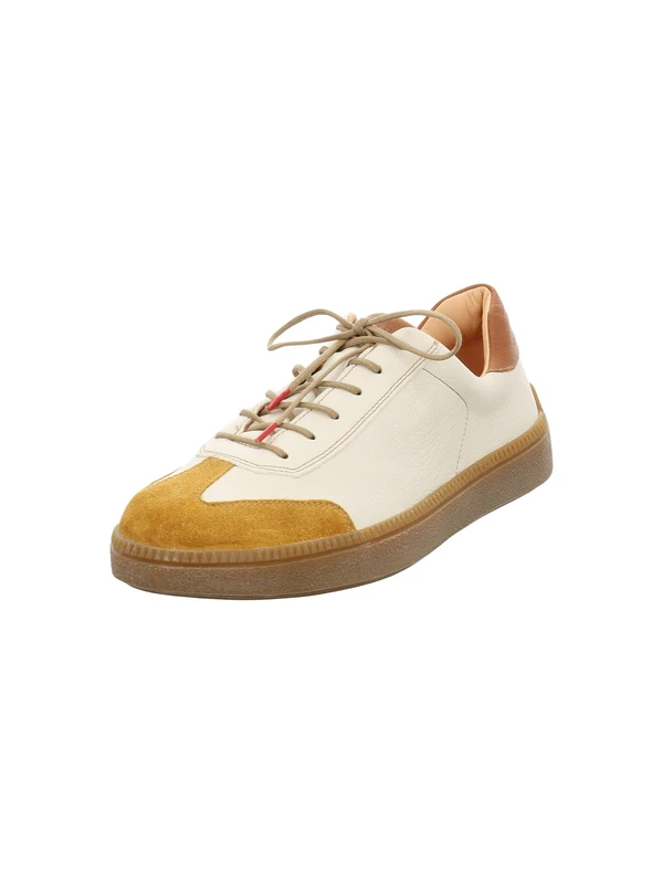 Think! Damen TURNA chromfrei gegerbte nachhaltige Halbschuhe, Caramel/Kombi 3000