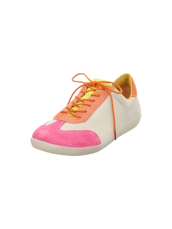 Think! Damen Nature chromfrei gegerbte nachhaltige Halbschuhe, Fuxia/Kombi 5000