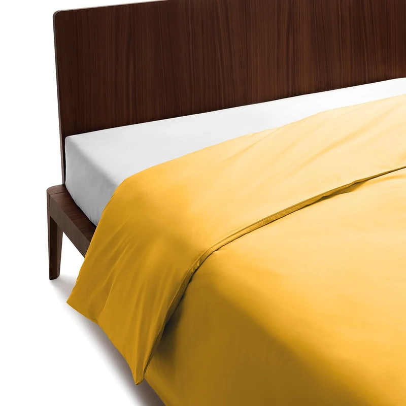 SWEET HOME Guzzini Classic Double Duvet Cover Cotton 255 x 200 cm, 100% OekoTex Certified Percale Fresh and Breathable, Duvet Cover with 40 cm Flaps for Soft Durable Bedding