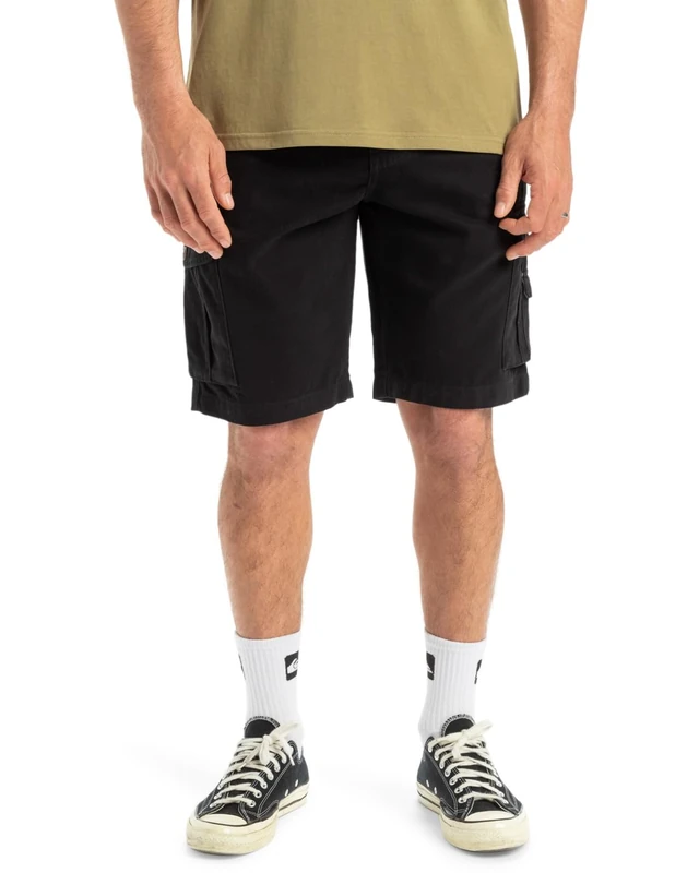 Quiksilver Shorts Crucial Battle Cargo Men Black 38
