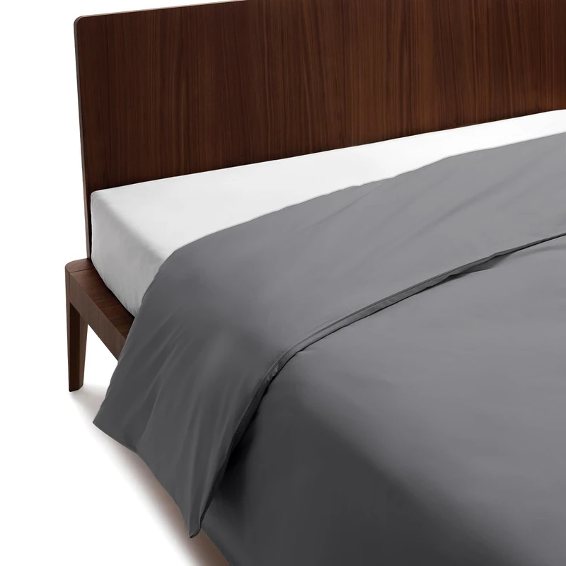 SWEET HOME Guzzini Classic Double Duvet Cover Cotton 255 x 200 cm, 100% OekoTex Certified Percale Fresh and Breathable, Duvet Cover with 40 cm Flaps for Soft Durable Bedding