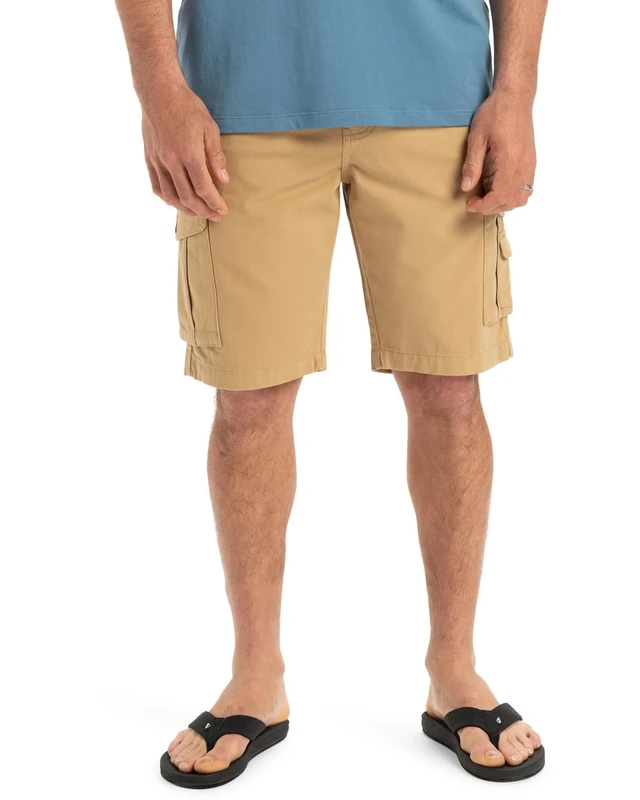 Quiksilver Shorts Crucial Battle Cargo Men Brown 34