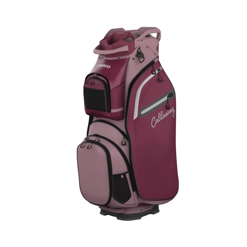 Callaway Golf Cargo Cart Bag (Lilas Pink/Red Plum) - Image 1