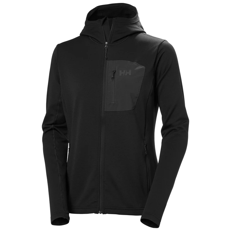 Helly Hansen Women's W Versalite Hooded Jacket, Black, L